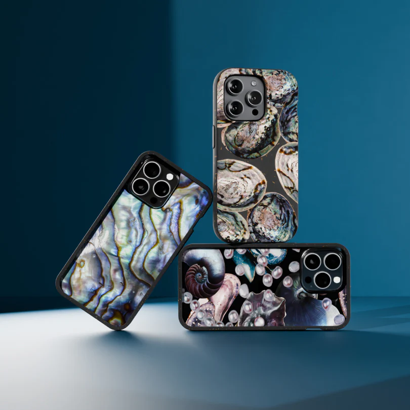 Black Abalone Shells Google Pixel 7 Case - Image 2
