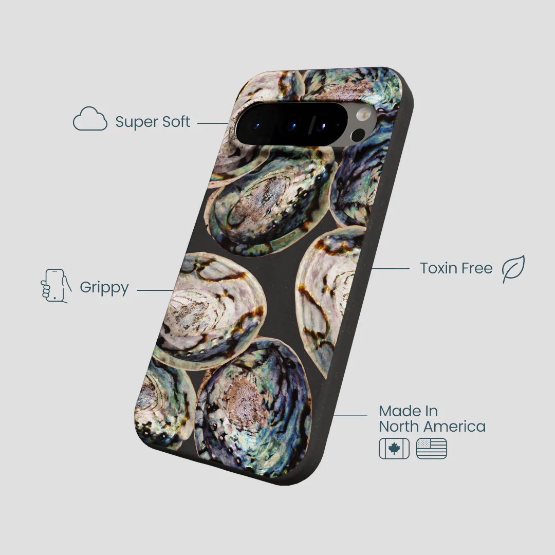Black Abalone Shells Google Pixel 9/9 Pro Case - Image 4