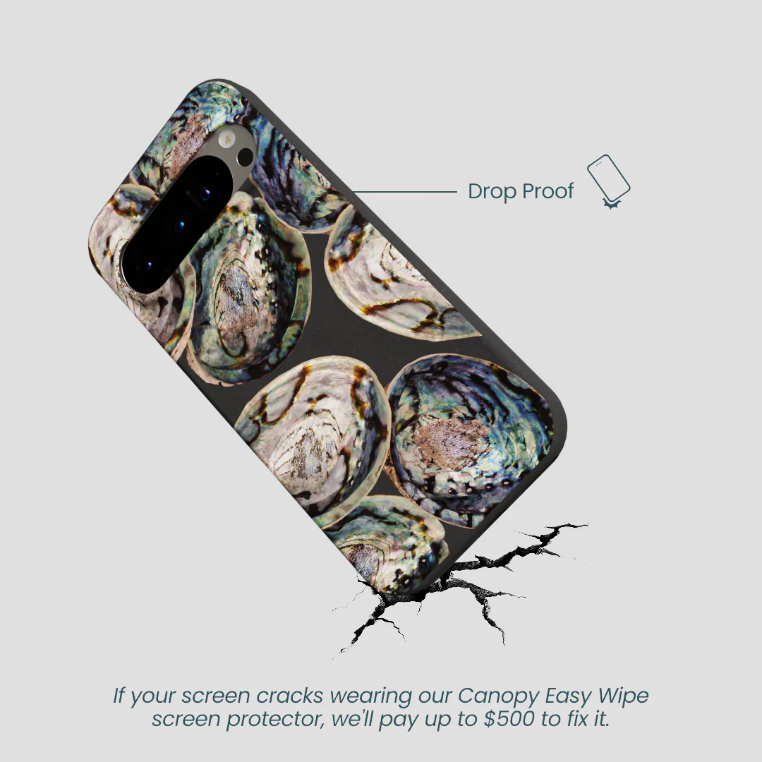 Black Abalone Shells Google Pixel 9/9 Pro Case - Image 5