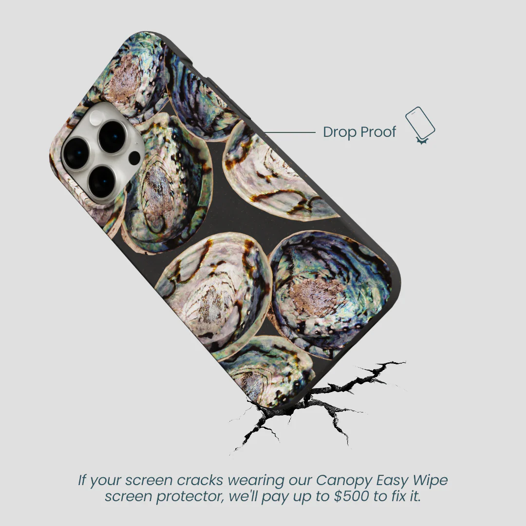 Black Abalone Shells iPhone 14 Pro Max Case - Image 5