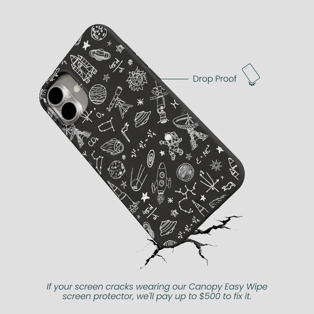 Black Astronomy iPhone 16 Plus Case - Image 5