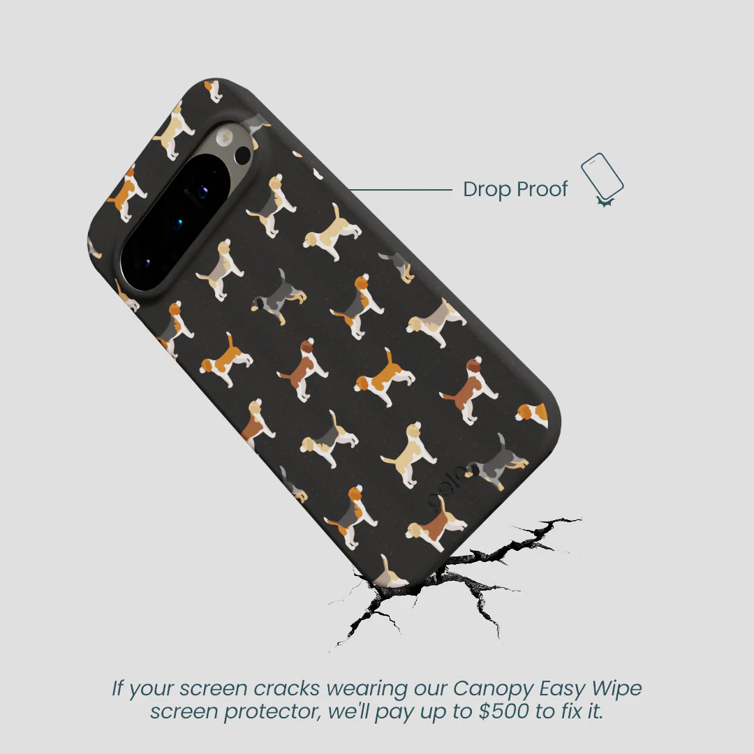 Black Beagle Buds Google Pixel 9/9 Pro Case - Image 4