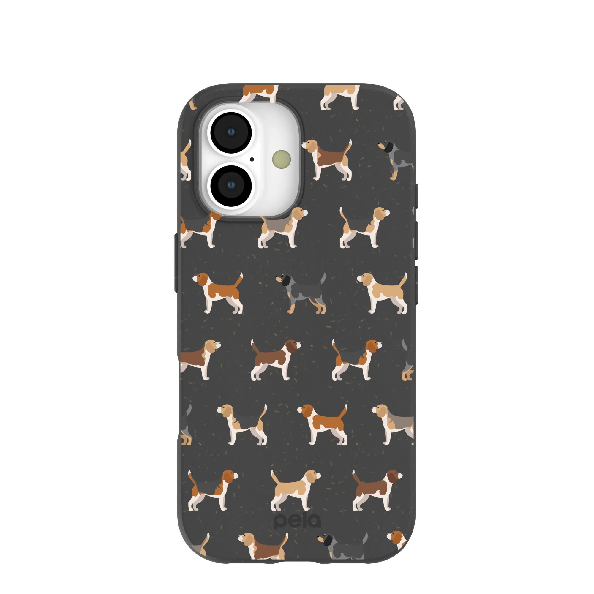 Black Beagle Buds iPhone 17 Case