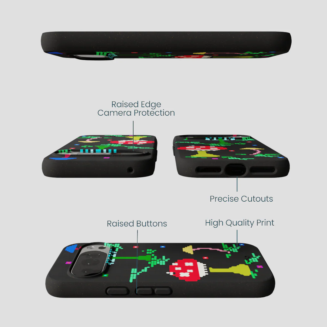Black Byte Bloom Google Pixel 10/10 Pro Case - Image 3