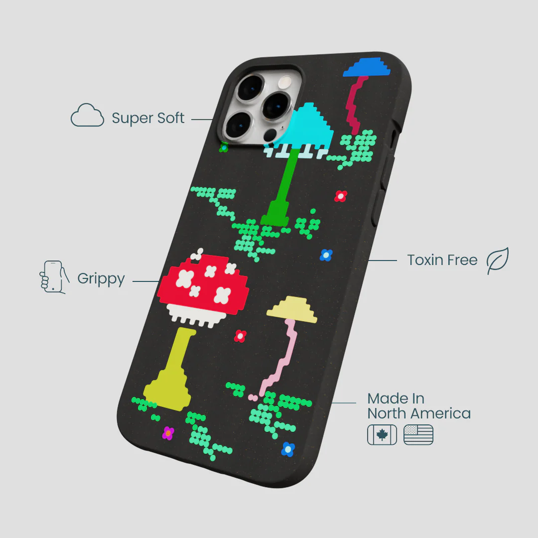 Black Byte Bloom iPhone 12 Pro Max Case - Image 4