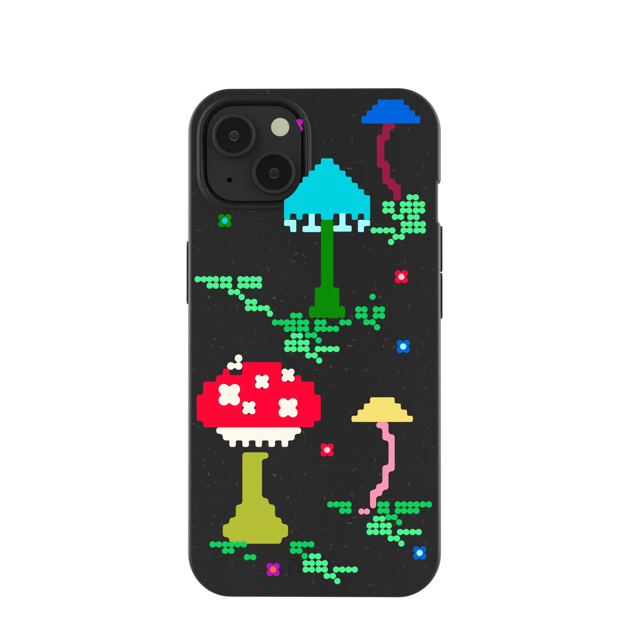 Black Byte Bloom iPhone 13 Case