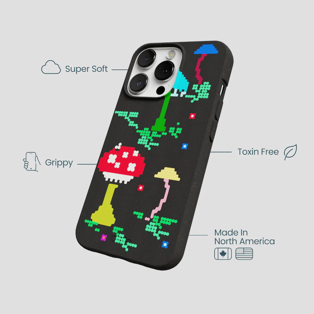 Black Byte Bloom iPhone 13 Pro Case - Image 4