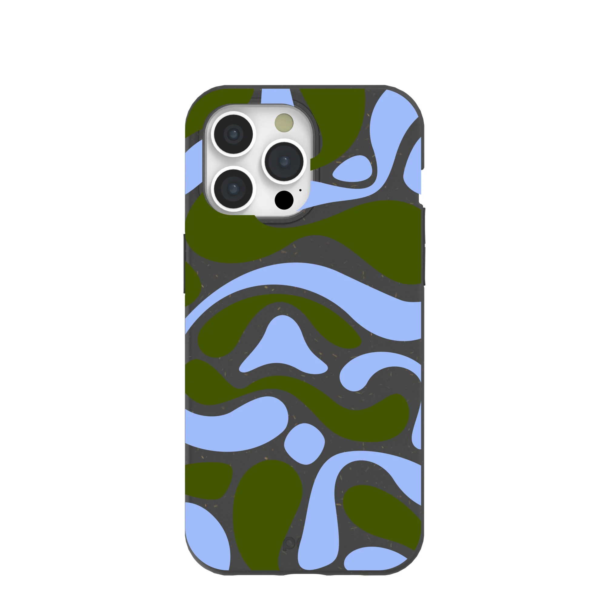 Black Curve and Flow iPhone 15 Pro Max Case