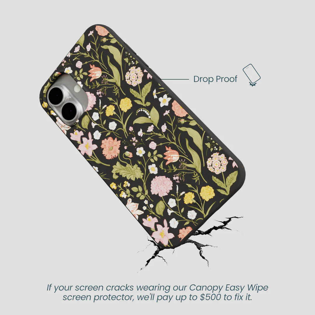 Black Fairy Forest iPhone 16 Plus Case - Image 5