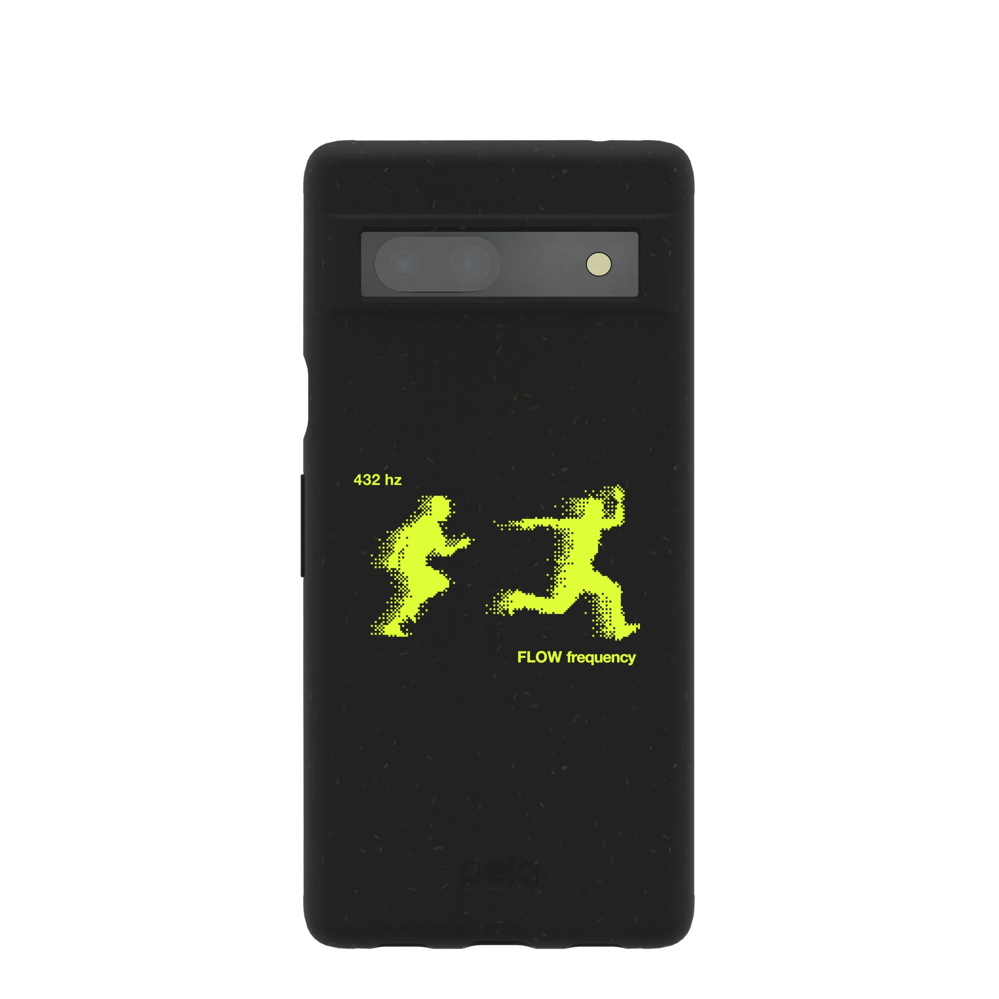 Black Flow Frequency Google Pixel 7a Case