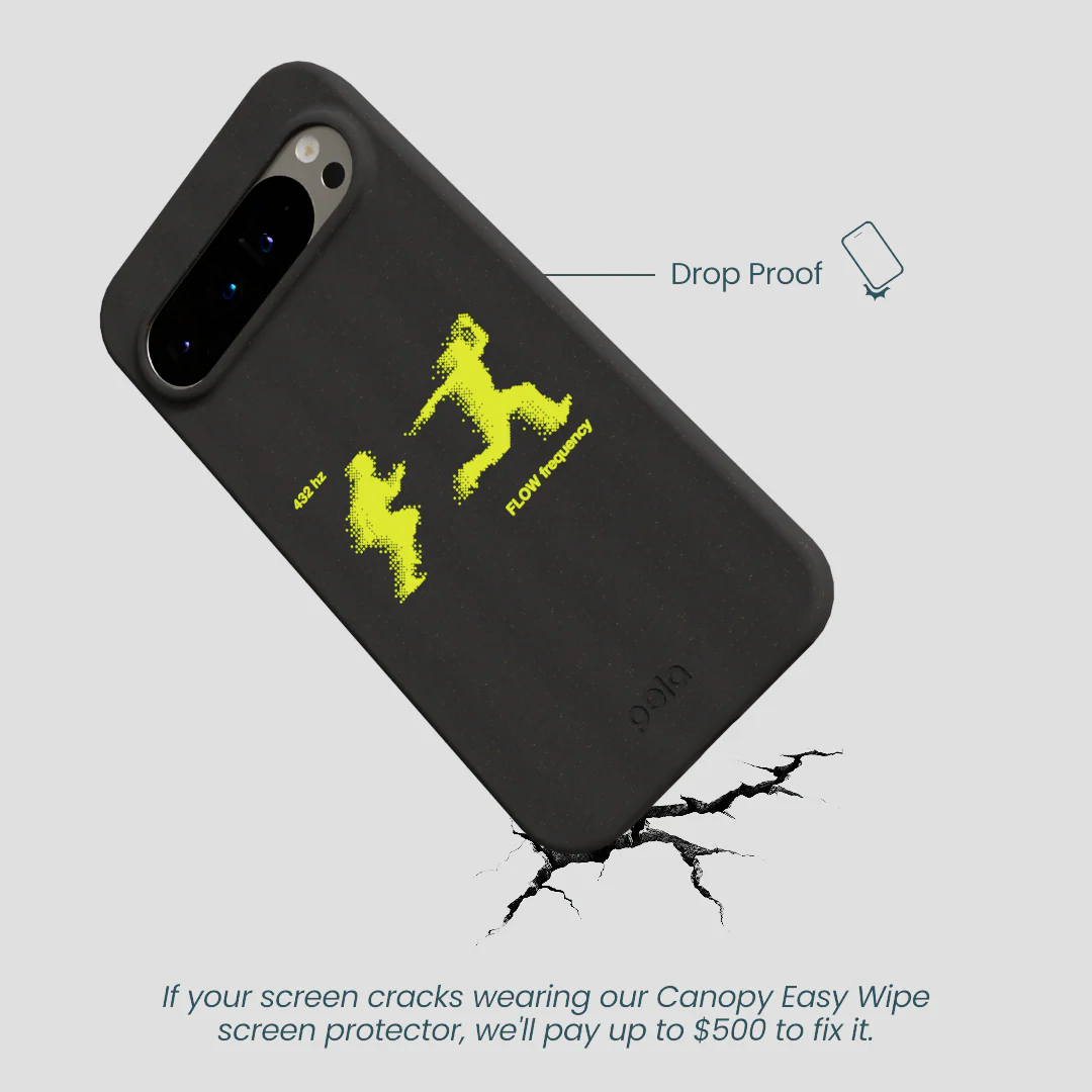 Black Flow Frequency Google Pixel 9 Pro XL Case - Image 5