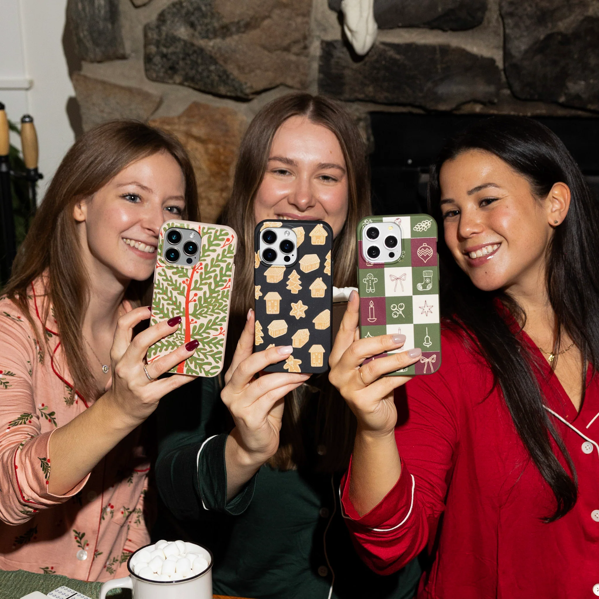 Black Gingerbread Dreams Google Pixel 6a Case - Image 6