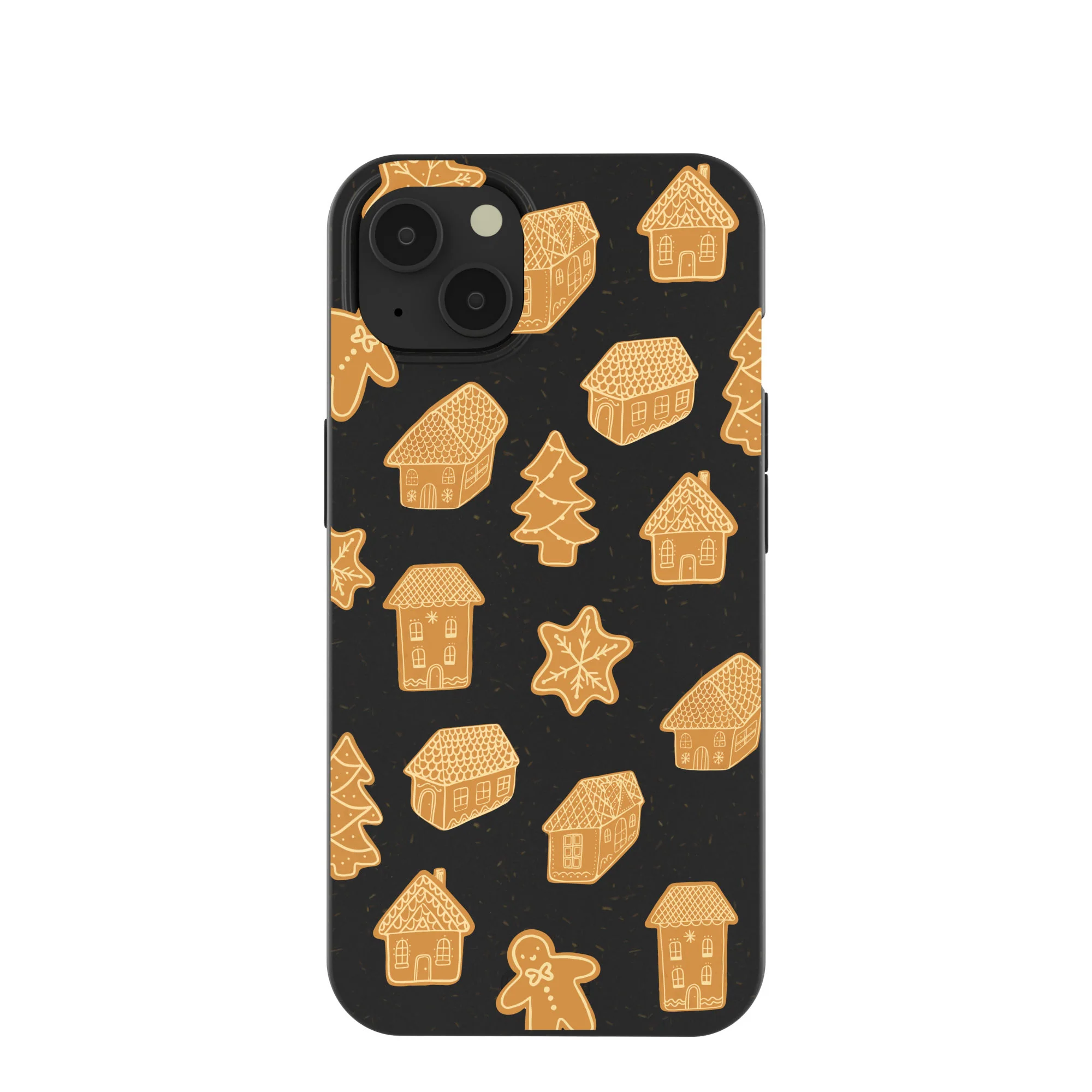 Black Gingerbread Dreams iPhone 13 Case