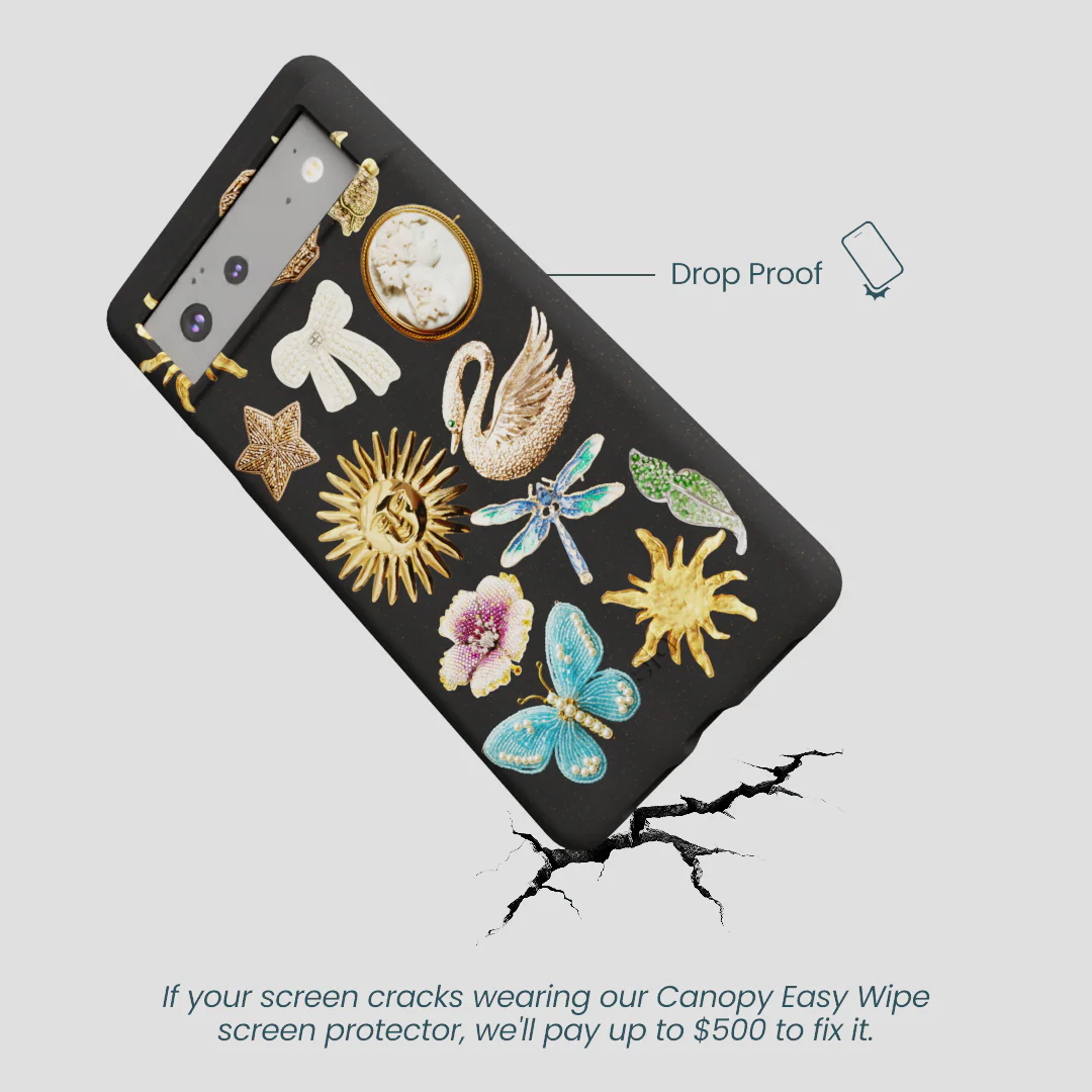 Black Heirloom Collage Google Pixel 6 Case - Image 5