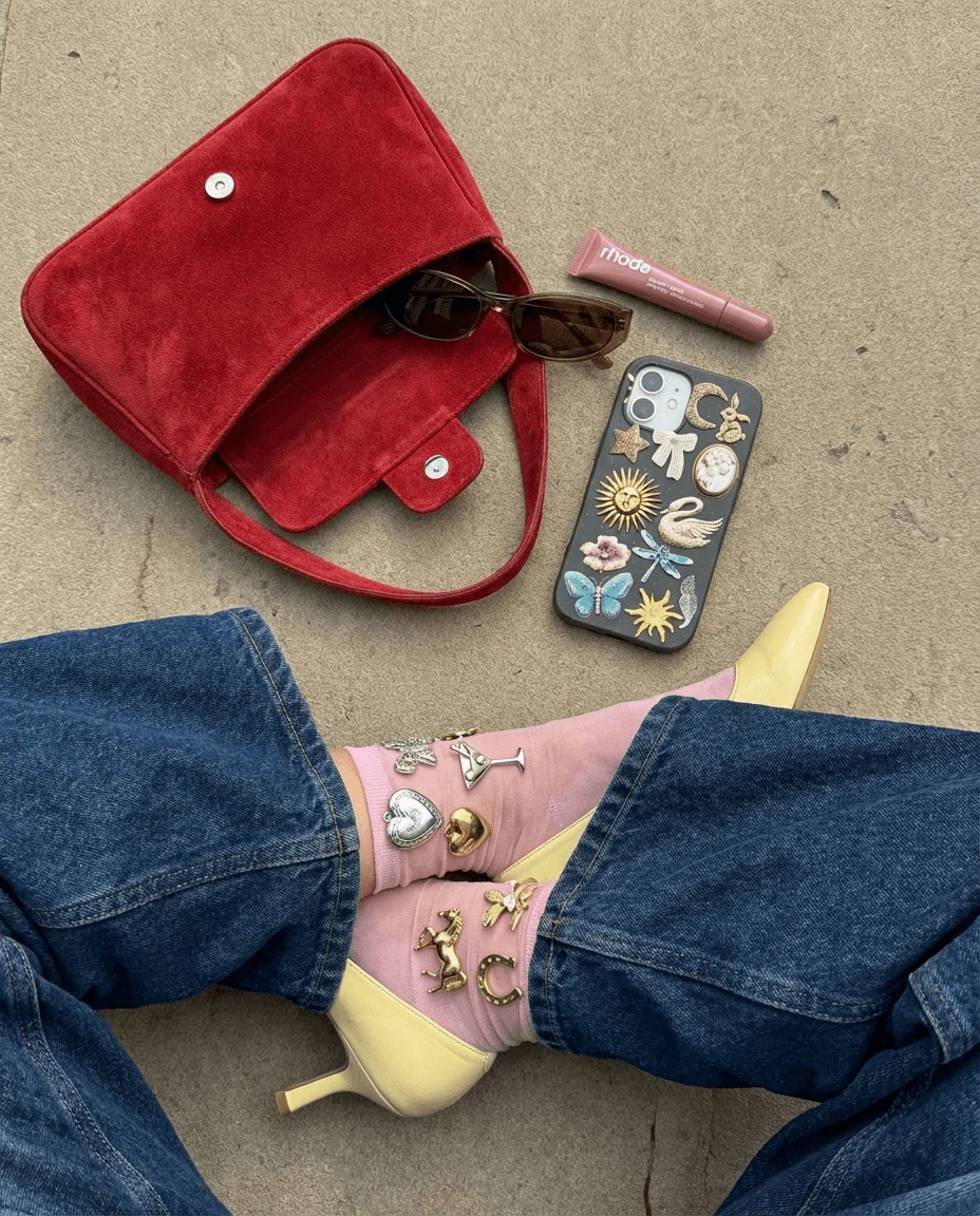 Black Heirloom Collage iPhone 16 Case - Image 2