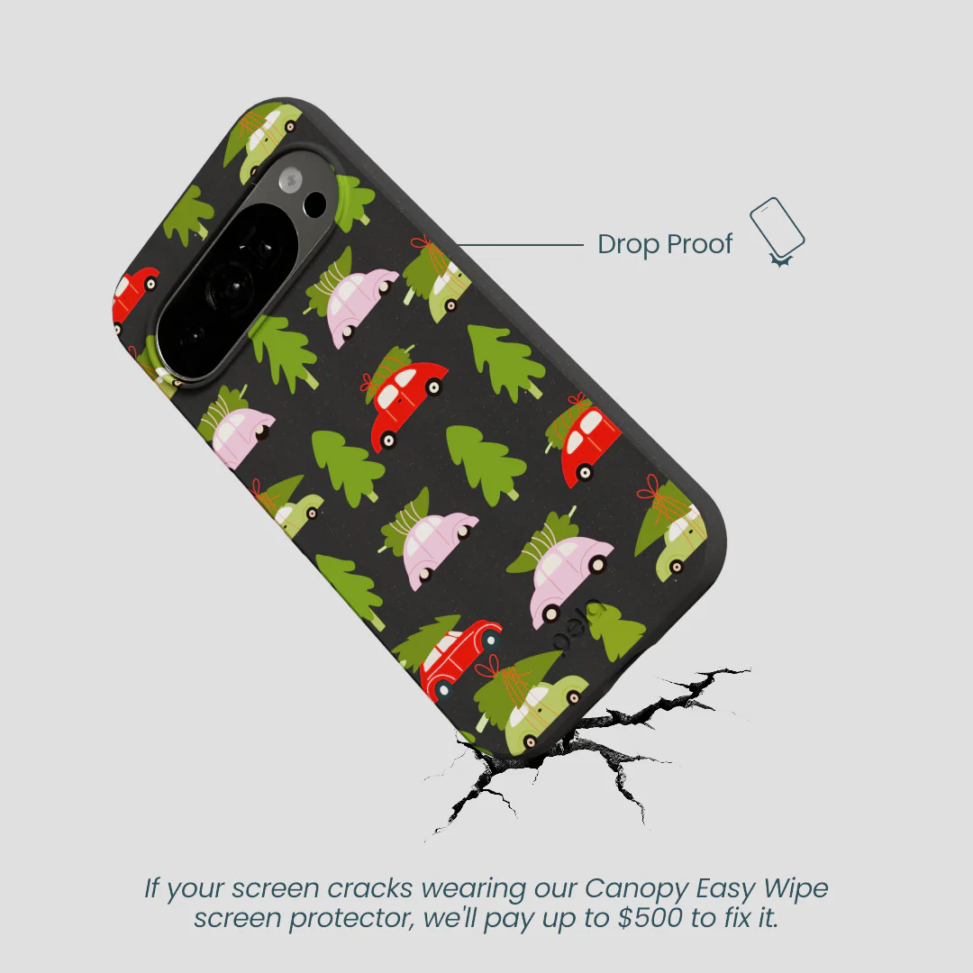 Black Holiday Caravan Google Pixel 10/10 Pro Case - Image 5