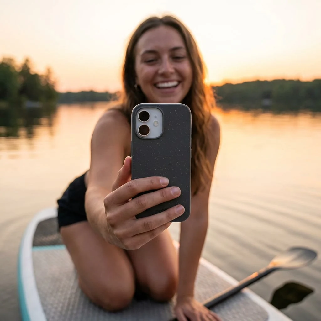 Black iPhone 17 Case - Image 6