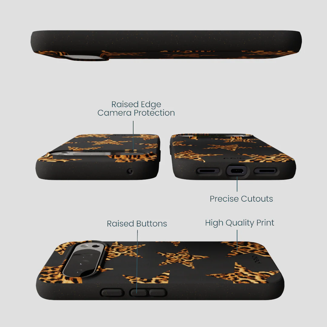Black Jaguar Stars Google Pixel 10 Pro XL Case - Image 3