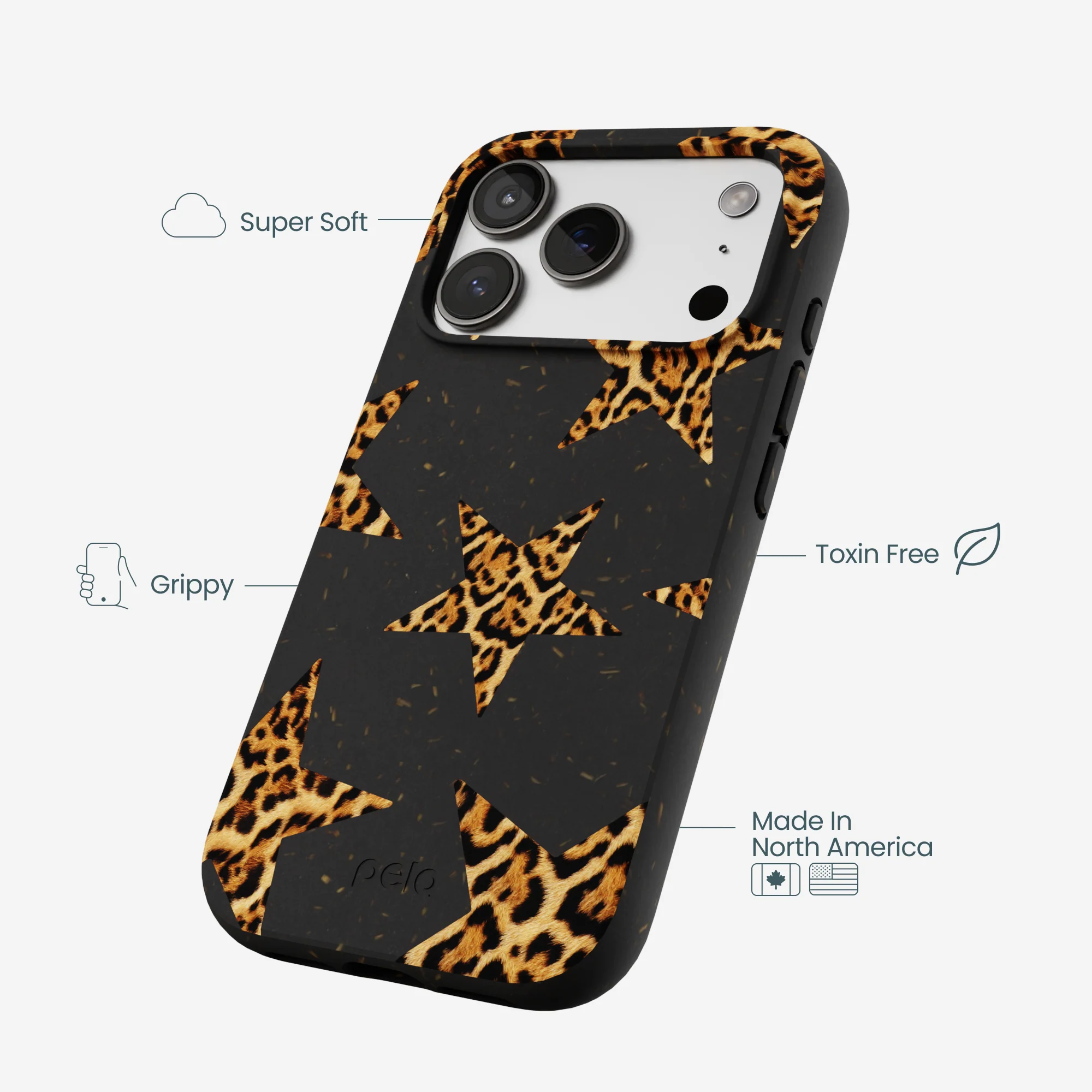 Black Jaguar Stars iPhone 17 Pro Case - Image 4