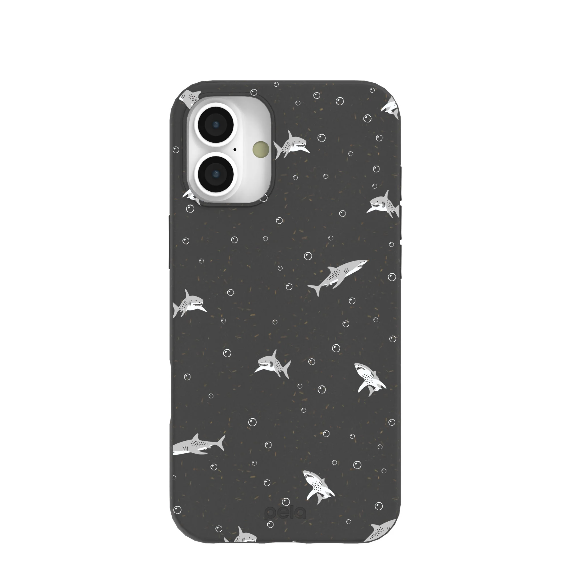 Black Lil Sharks iPhone 16 Plus Case