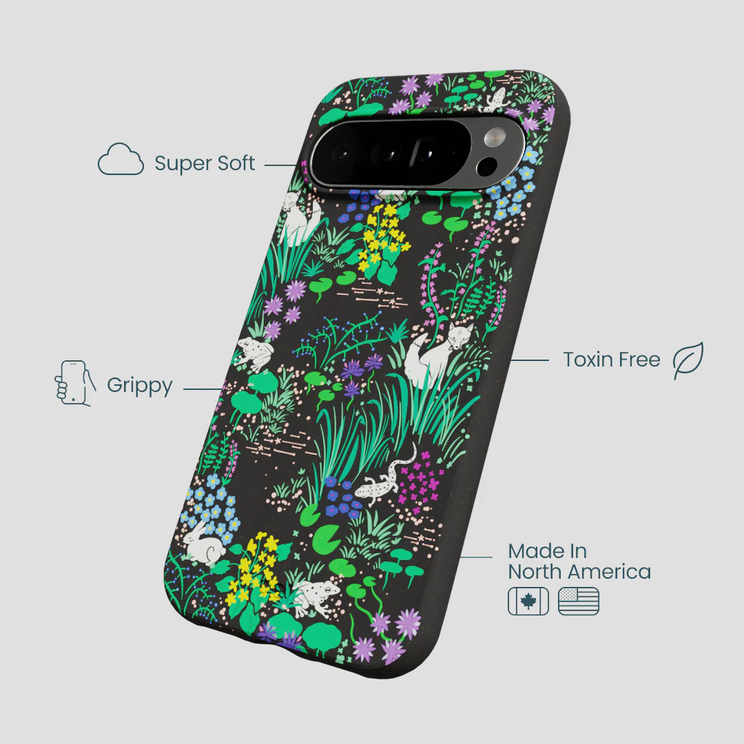 Black Midnight Pond Google Pixel 10 Pro XL Case - Image 4