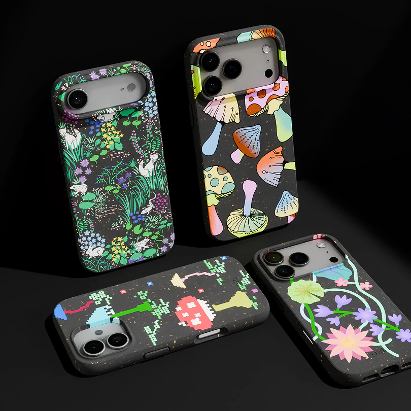 Black Midnight Pond iPhone 16e/17e Case - Image 11