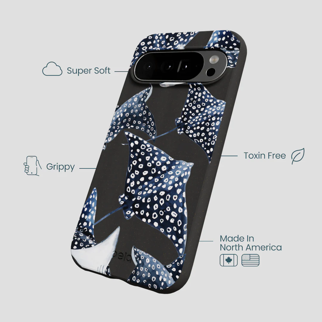 Black Midnight Rays Google Pixel 10 Pro XL Case - Image 4