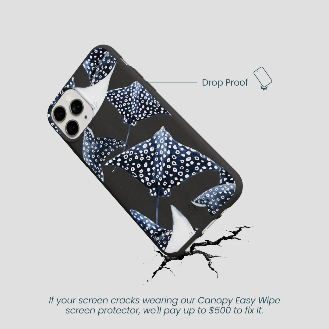 Black Midnight Rays iPhone 11 Pro Case - Image 5