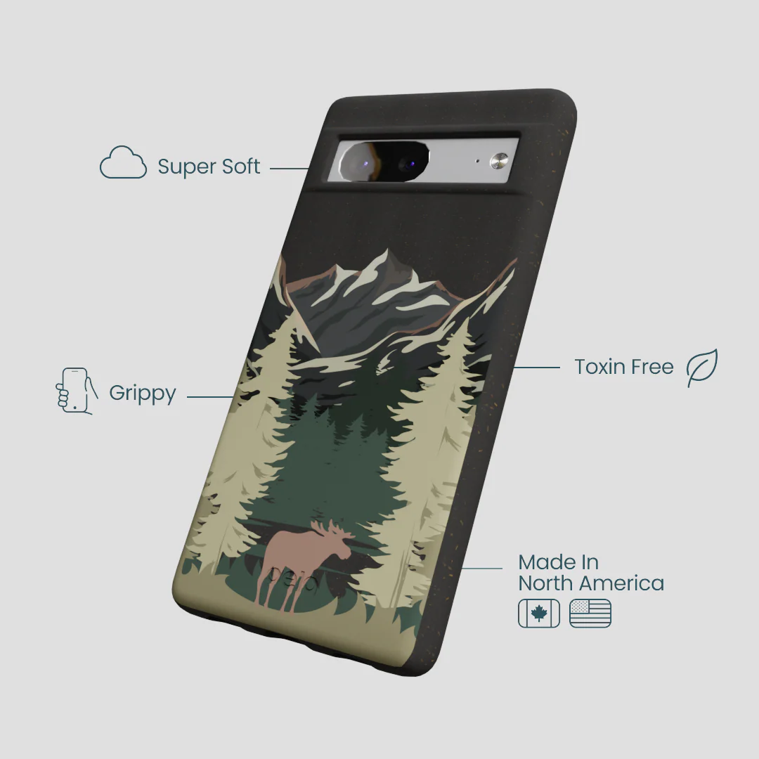 Black Moose Mountain Google Pixel 7a Case - Image 4