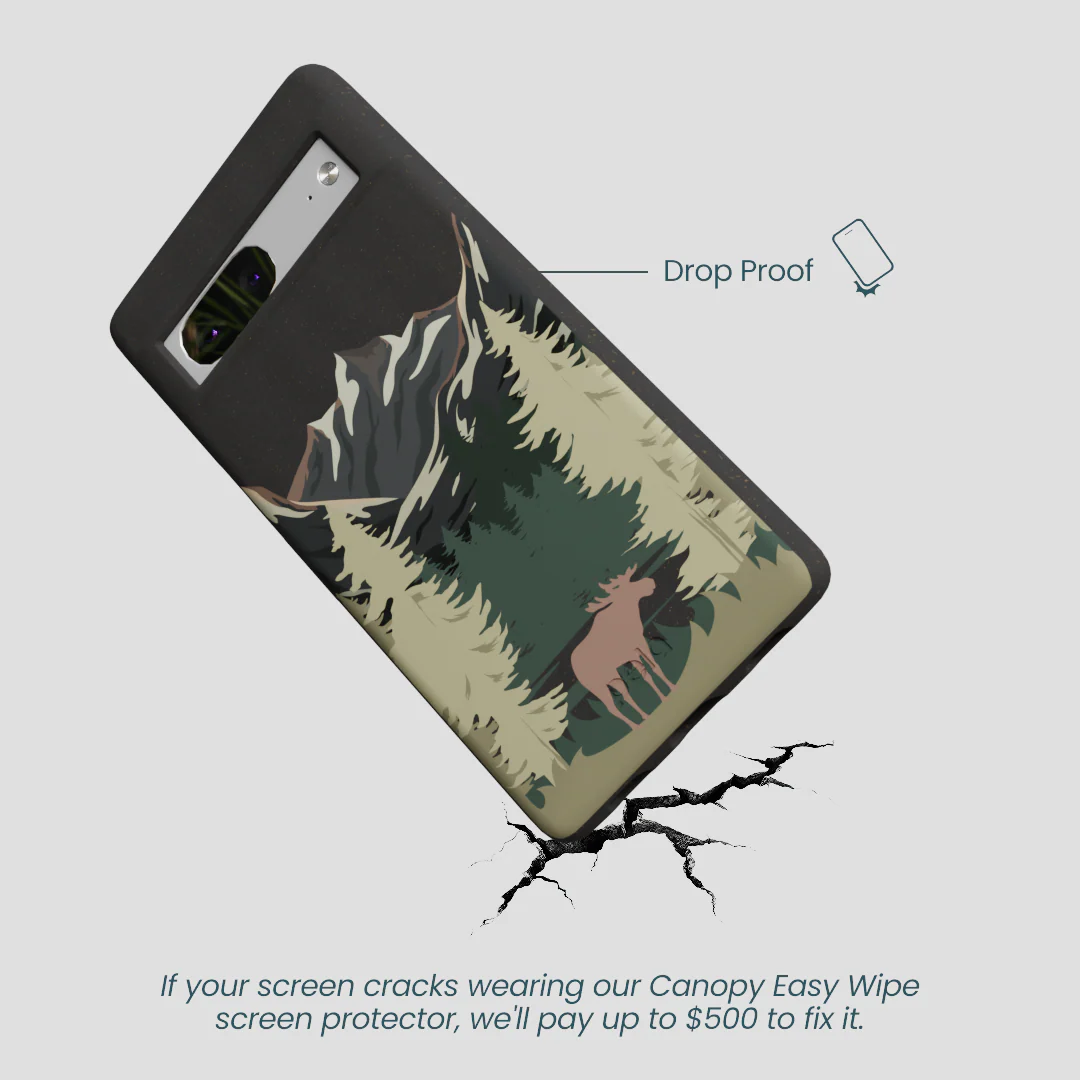 Black Moose Mountain Google Pixel 7a Case - Image 5