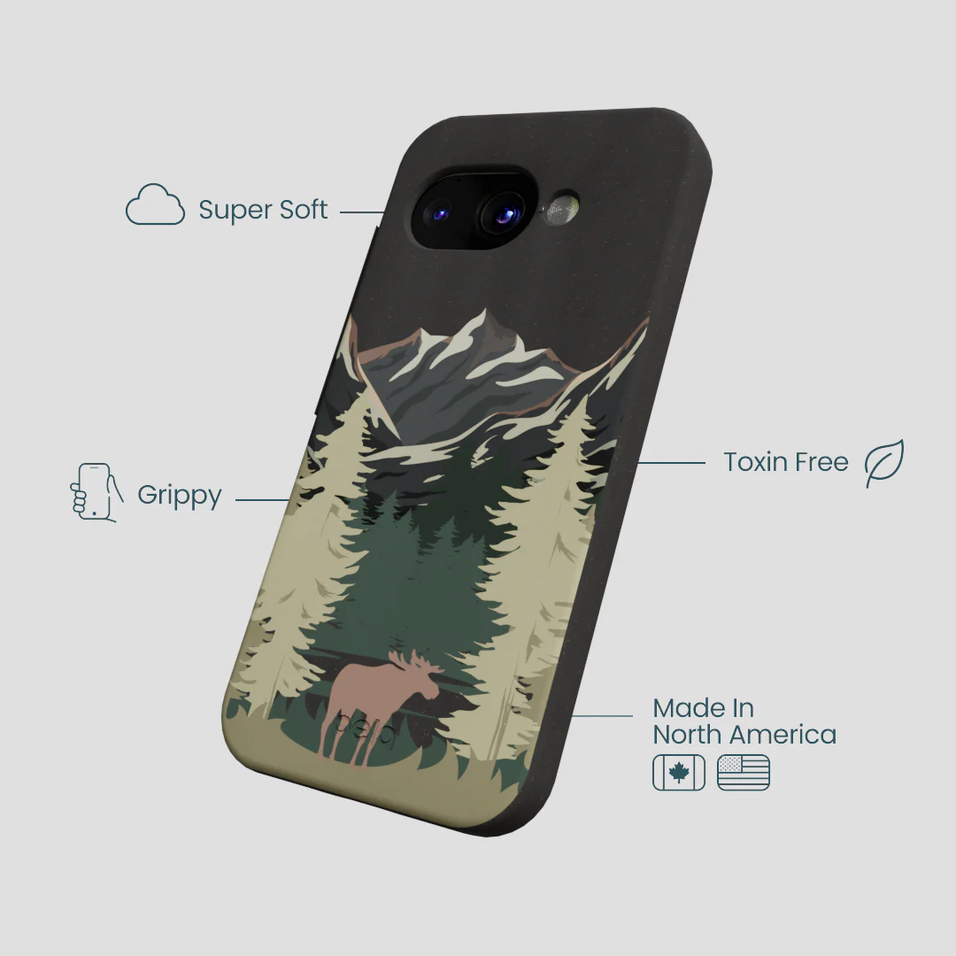 Black Moose Mountain Google Pixel 9a Case - Image 4