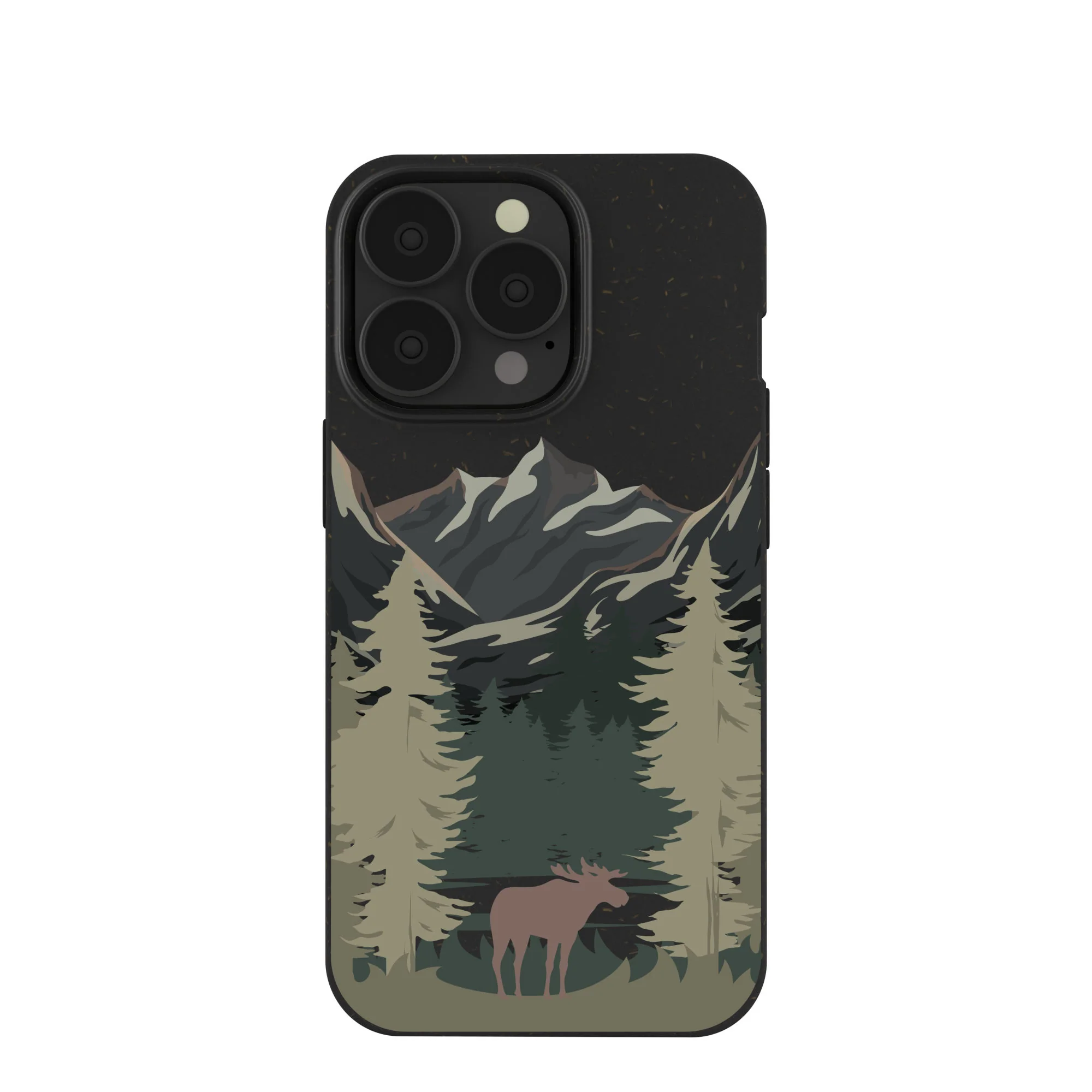 Black Moose Mountain iPhone 13 Pro Case