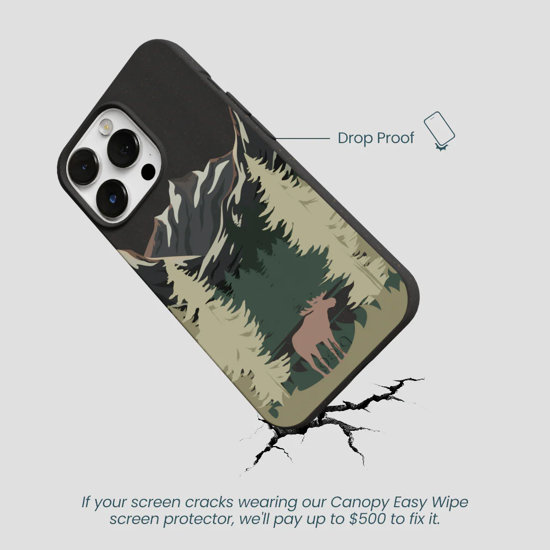 Black Moose Mountain iPhone 13 Pro Max Case - Image 5