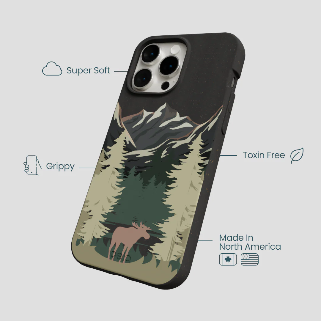 Black Moose Mountain iPhone 15 Pro Max Case - Image 4