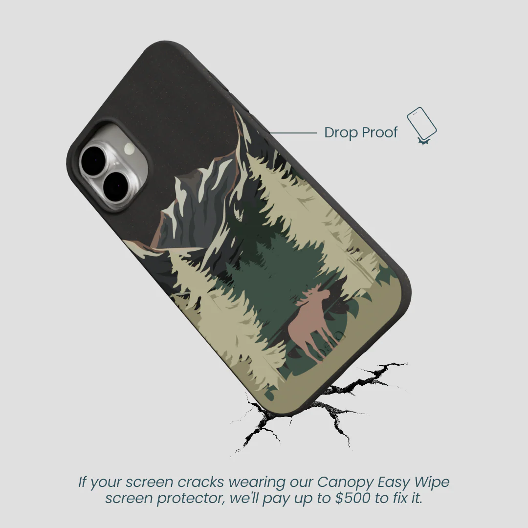 Black Moose Mountain iPhone 16 Plus Case - Image 5
