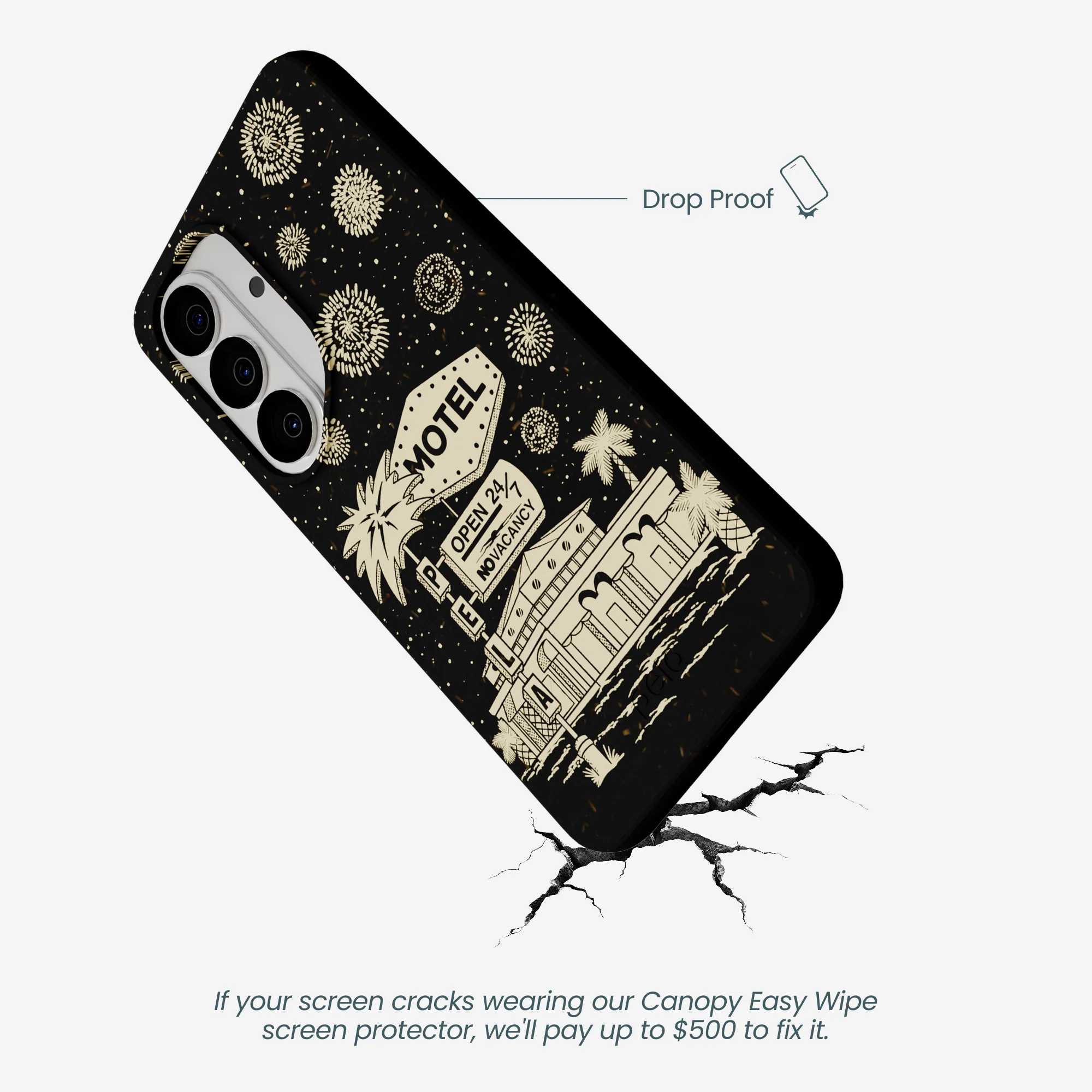 Black Motel Pela Samsung Galaxy S26 Case - Image 5