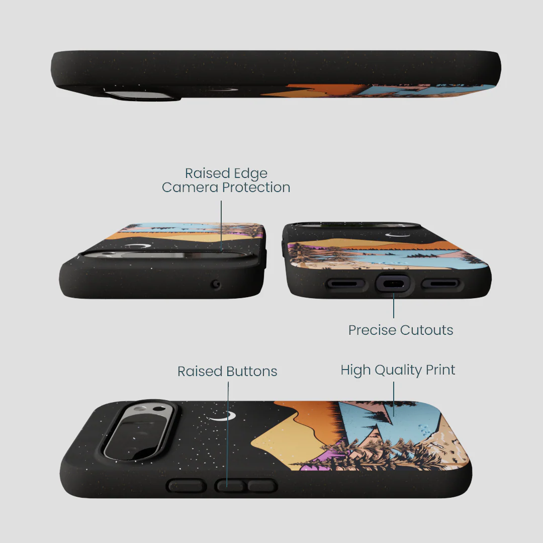 Black Night Trails Google Pixel 10 Pro XL Case - Image 3
