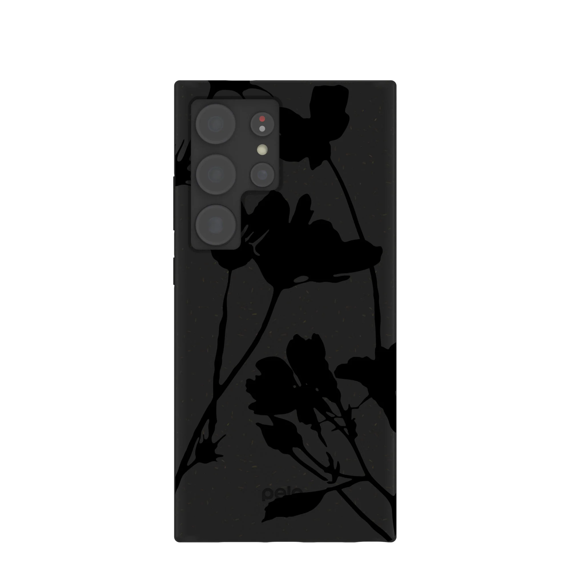 Black Shadow Petals Samsung Galaxy S24 Ultra Case