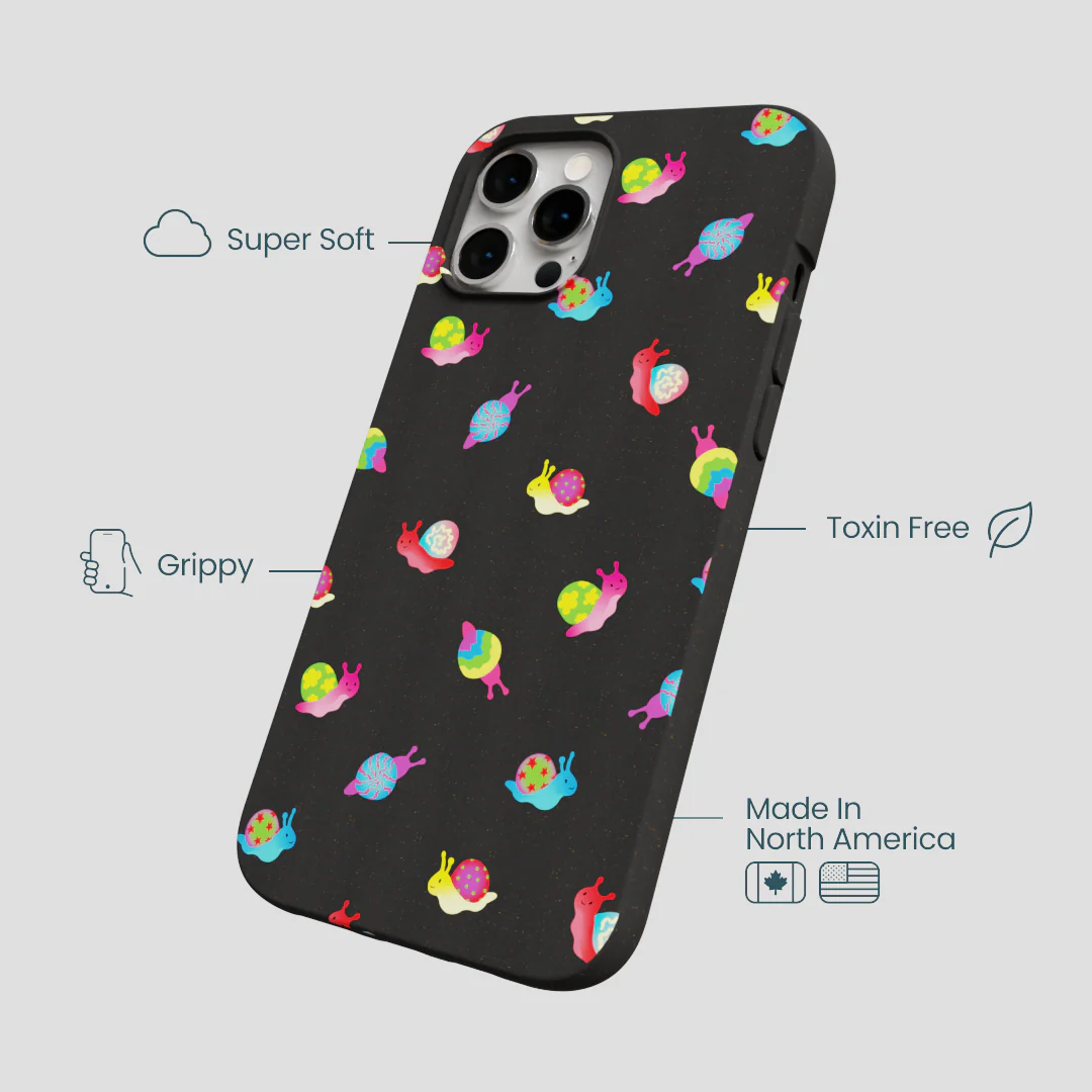 Black Snailien iPhone 12 Pro Max Case - Image 3