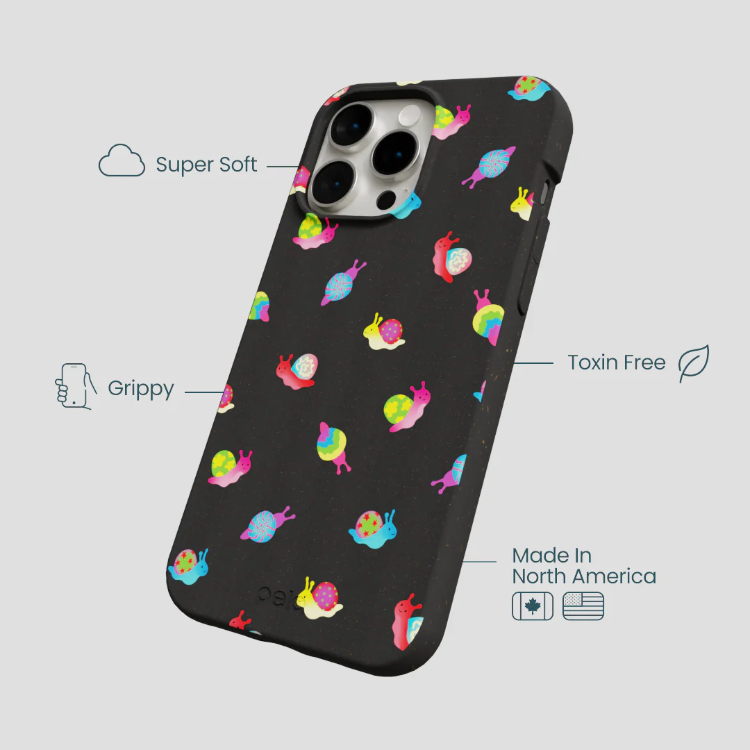 Black Snailien iPhone 15 Pro Max Case - Image 4