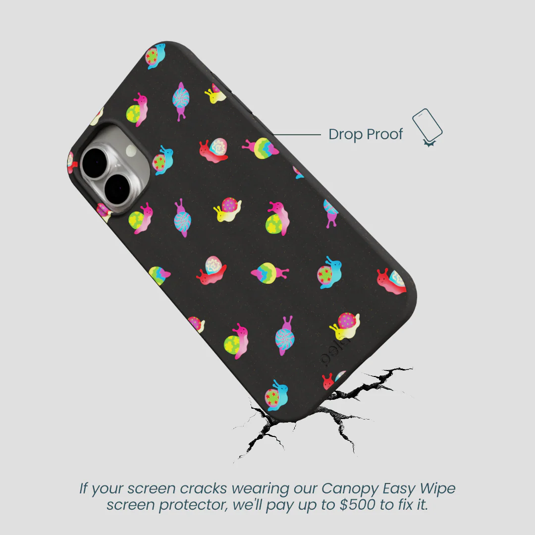 Black Snailien iPhone 16 Plus Case - Image 5