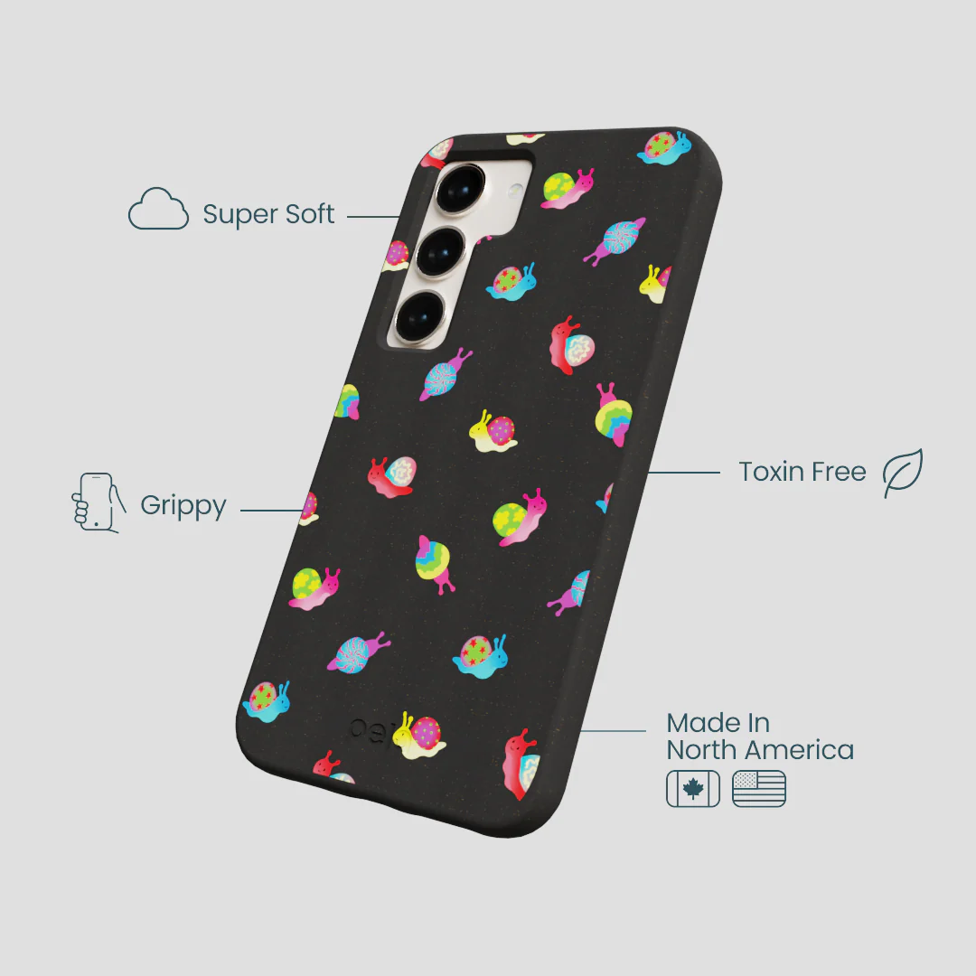 Black Snailien Samsung Galaxy S23 Case - Image 3