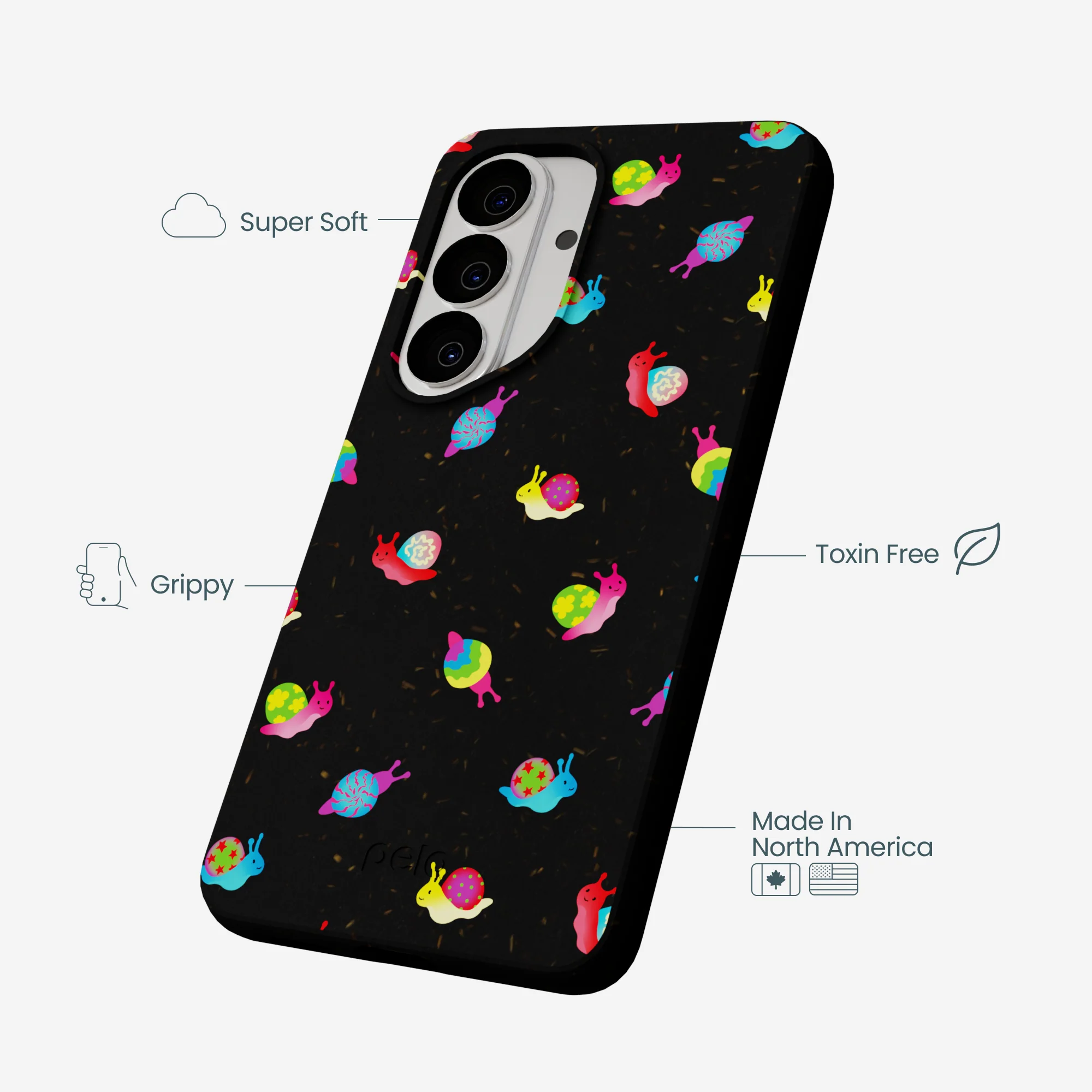Black Snailien Samsung Galaxy S26 Case - Image 3