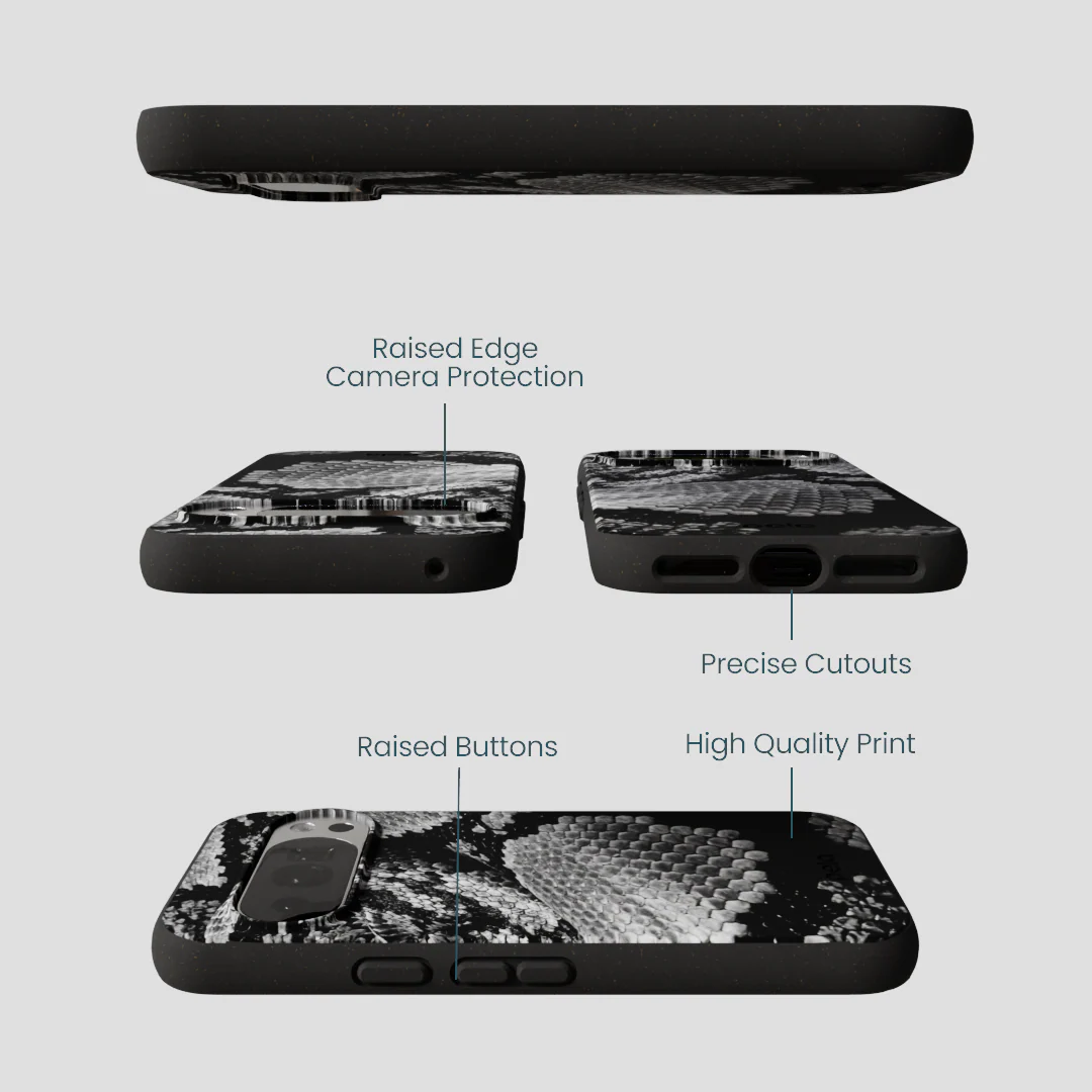 Black Snake Scale Google Pixel 10/10 Pro Case - Image 3