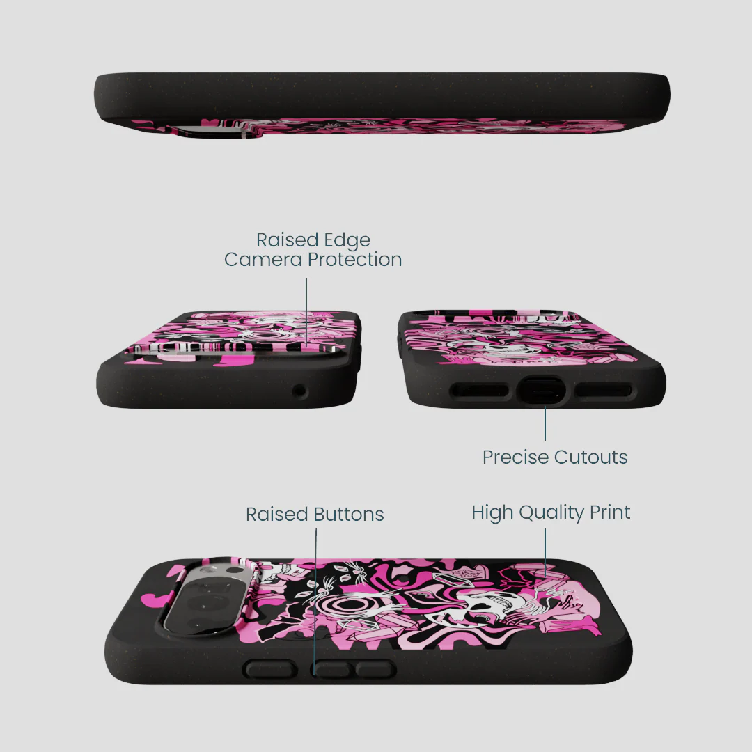 Black Spellbound Ghouls Google Pixel 10/10 Pro Case - Image 3