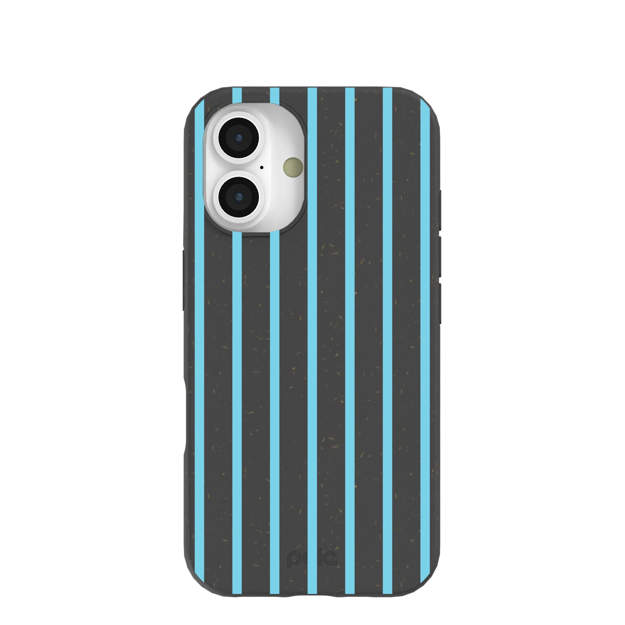 Black Tidal Light Stripes iPhone 16 Case