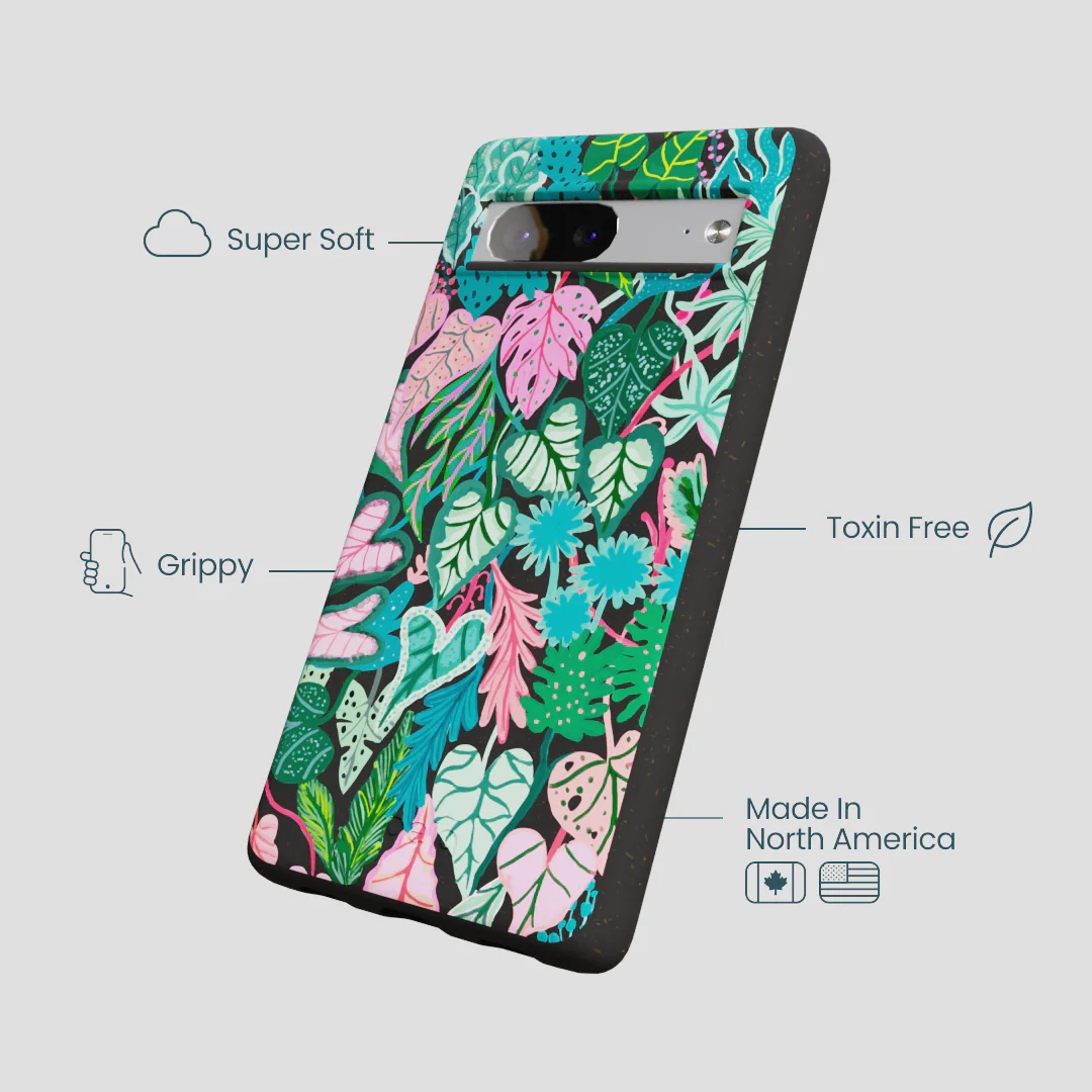 Black Tropic Noir Google Pixel 7 Case - Image 4