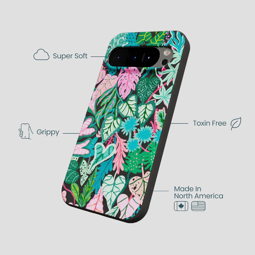 Black Tropic Noir Google Pixel 9/9 Pro Case - Image 4