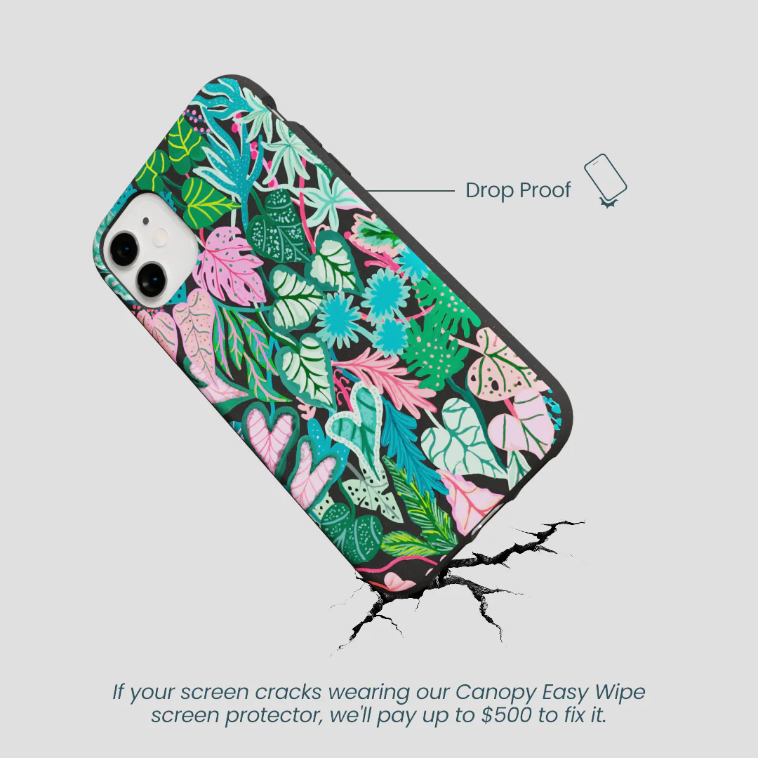 Black Tropic Noir iPhone 11 Case - Image 5