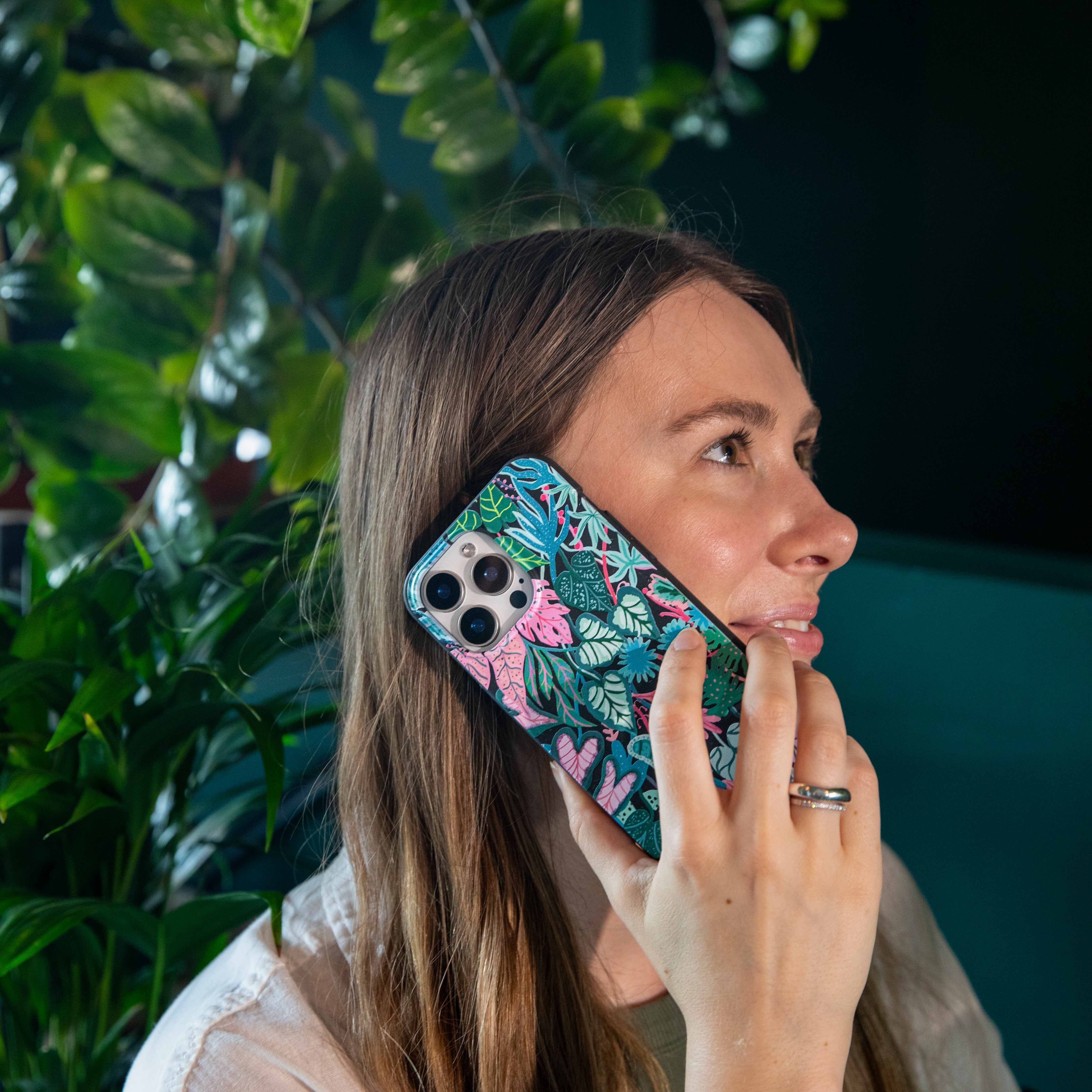 Black Tropic Noir iPhone XR Case - Image 2